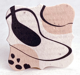 square seed paper tags