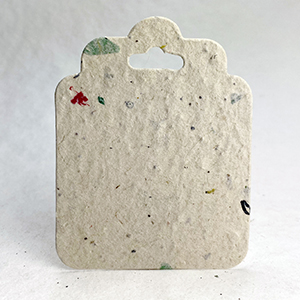 decorative seed paper tags