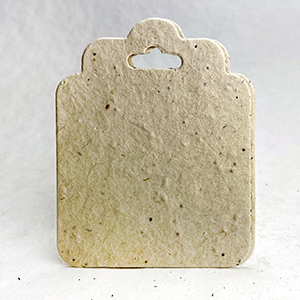 decorative seed paper tags