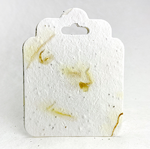 decorative seed paper tags