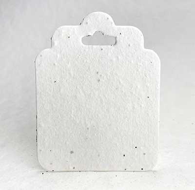 decorative seed paper tags