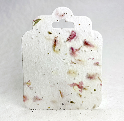 decorative seed paper tags