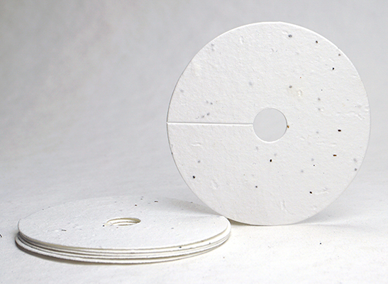 wine glass seed paper tags