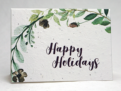 happy holidays card